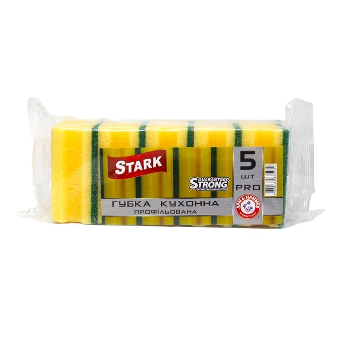 Stark Губка кухонна Профільована 5 шт